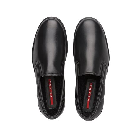 prada men's slippers|Prada slip on sneakers men.